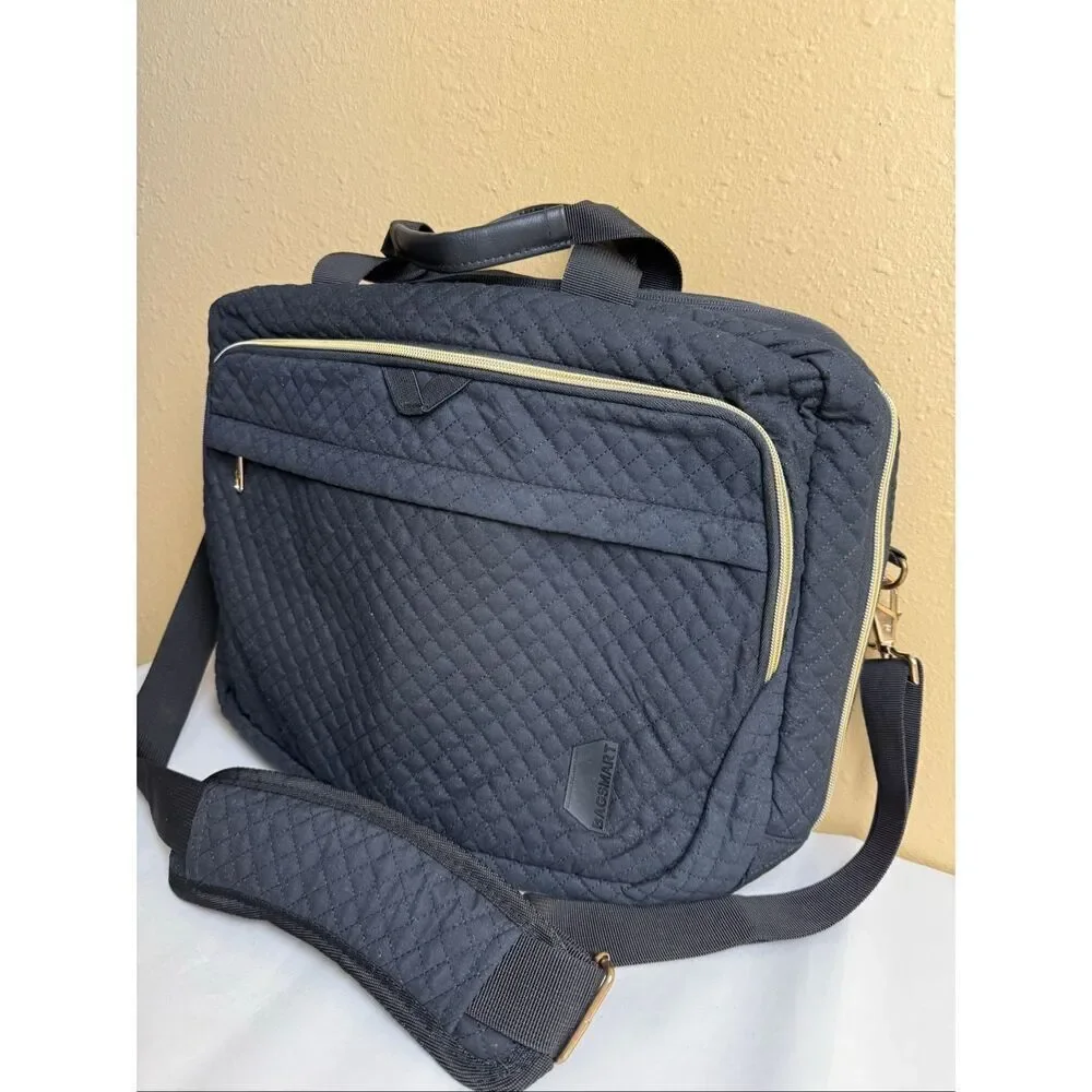 “BAGSMART 15.6″ Laptop Bag / Briefcase (DIGI SMART, RFID-Blocked)”